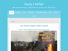 Tablet Screenshot of dustyjmiller.com